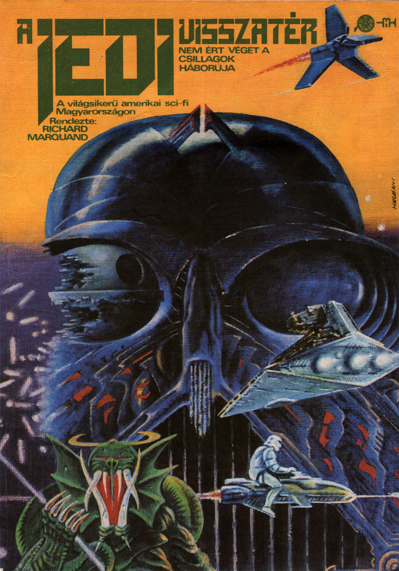 Illustration for article titled Here's Your Chance To Own This Legendarily Weird Star Wars Poster Art
